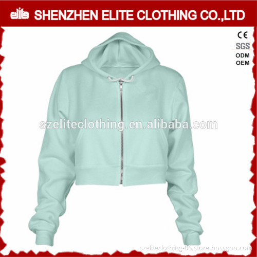 Cheap Custom Plain High Qality Green Hoodies Wholesale